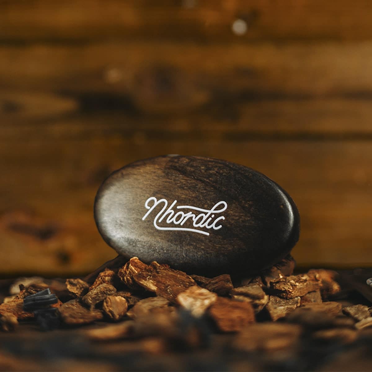 Skægbørste med vildsvinehår